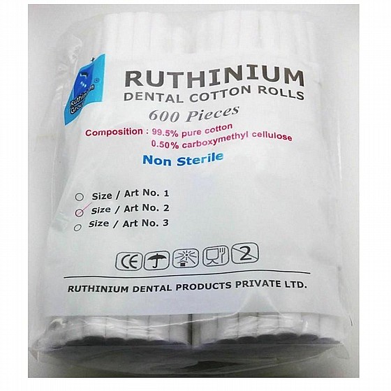 ����� ������� 600 �� Cotton Dental Rolls  