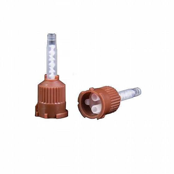 ����� ����� ����� ����� 48 �� Brown Mixing Tips 15mm 1:1 RATIO  