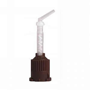 ����� ����� ����� ����� + �� 48 ��' Brown Mixing Tips With Intraoral Tips 15mm 1:1 RATIO  