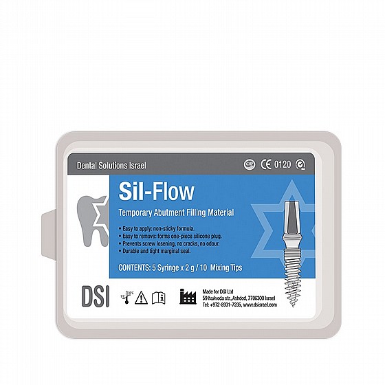 ���� ������ ����� ������ �� �� 5 ������ DSI Sil-Flow Temporary Filling Material 