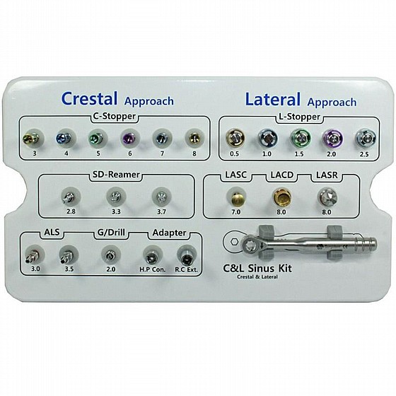 ���� ����� ����� �� ���� DSI Surgical C&L Sinus Kit Crestal And Lateral Approach 