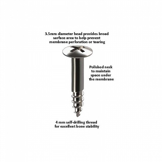 ���� GBR ������� ������ ������ DSI Bone Tenting Screw Half Thread