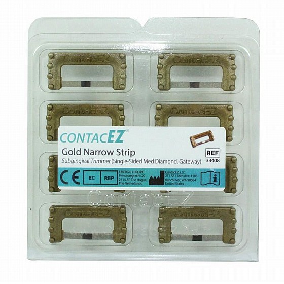 ����� �� ���� ��� ContacEZ Subgingival Strip Gold