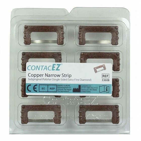 ����� �� ���� ����� ContacEZ Subgingival Strip Copper