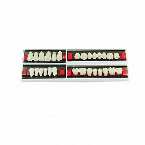 ������ ������ ������, 28 ��, ���� Wunderlux Artificial Acrylic Teeth A1