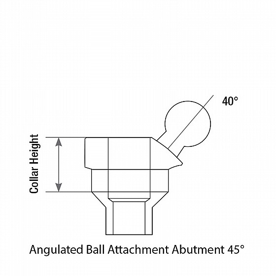 �� ��� ��� ������ 40 ����� DSI Angulated Ball Attachment Silicone Inserts Set 40� FDA