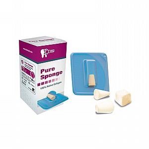 ספוג טהור סטרילי עם קולגן DSI Sterile Pure Sponge Collagen Plug  ספוג טהור סטרילי עם קולגן DSI Sterile Pure Sponge Collagen Plug