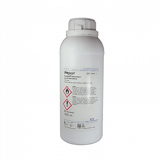 ���� ��������� (������) Dentaurum Orthocryl Orthodontic Clear Acryl Liquid 1000ml