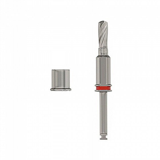  ���� ����� ������� �� ����� ?2.8 �"� + ����� ���� ������� DSI External Irrigation Stopper Drill + Surgical Guide Sleeve
