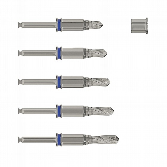  ���� ����� ������� �� ����� ?3.2 �"� + ����� ���� ������� DSI External Irrigation Stopper Drill + Surgical Guide Sleeve