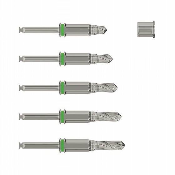  ���� ����� ������� �� ����� ?3.65 �"� + ����� ���� ������� DSI External Irrigation Stopper Drill + Surgical Guide Sleeve