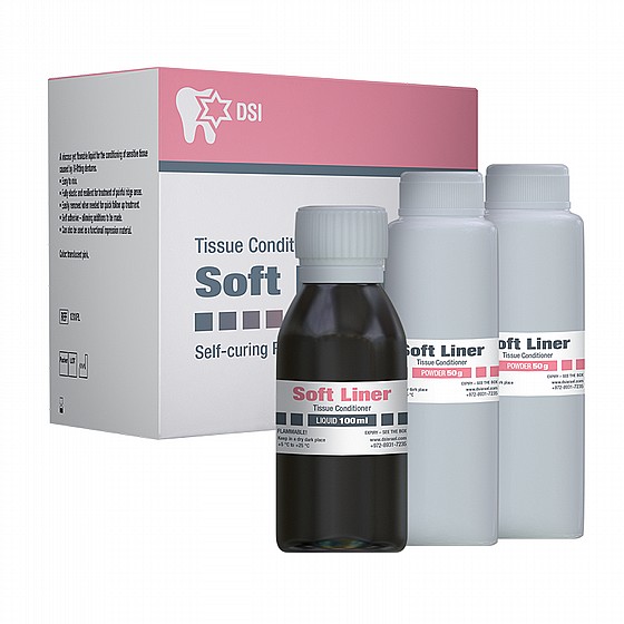 ����� �� ���� ������� DSI Soft Liner DIY Denture Reline