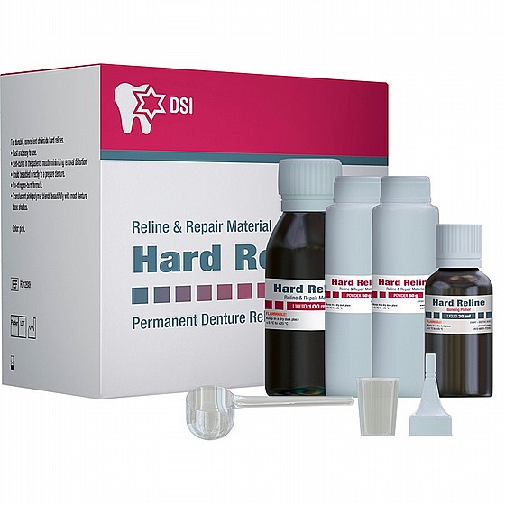 ����� ��� ���� DSI Hard Liner DIY Denture Reline