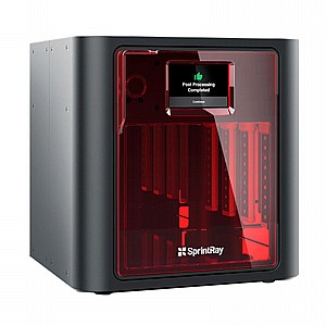 �� ������ SprintRay Dental 3D Printer Heating Cure Chamber Model Resin Cast