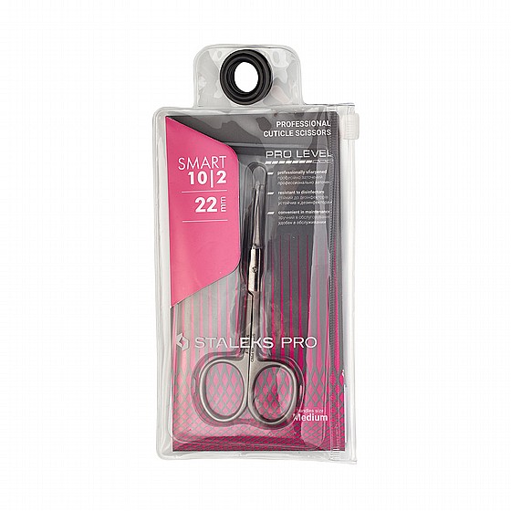 ������� ������ ���� 22��  STALEKS PRO MANICURE SCISSORS SMART 10