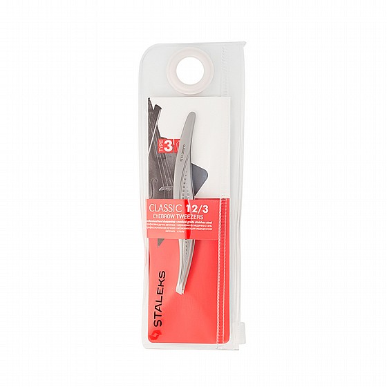  ������ ����� STALEKS TWEEZERS FOR EYEBROWS CLASSIC TC-12/3