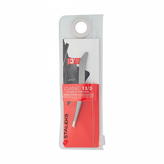  ������ ����� STALEKS TWEEZERS FOR EYEBROWS CLASSIC TC-13/3