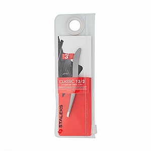  ������ ����� STALEKS TWEEZERS FOR EYEBROWS CLASSIC TC-13/3