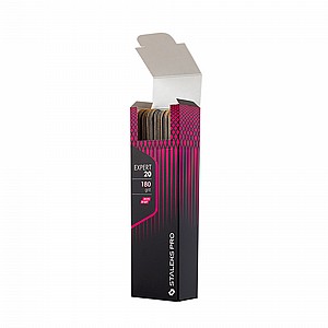  �� ������ ����� ���� 30�� STALEKS PRO PADS FOR STRAIGHT NAIL FILE GRIT 180