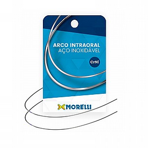 ���� ������� ��� ����� ����� 10 ��' Morelli Orthodontic CrNi SS Stainless Steel Archwire Rectangular