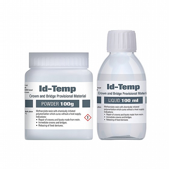���� ������ ����� ������ ID-TEMP DSI Self Curing Acrylic Resin 