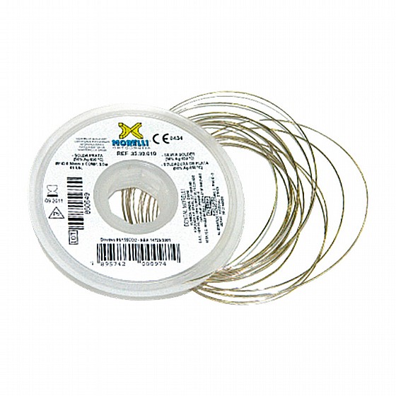 ��� ����� ��� ����� 5� Morelli Silver Solder Roll 