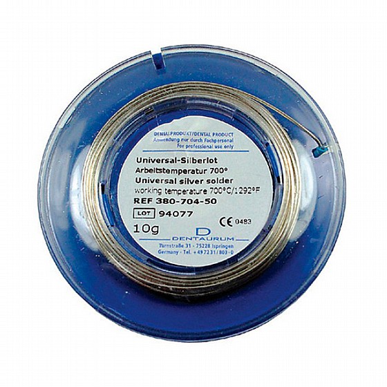 ��� ����� ��� ����� 10 ��� Dentaurum Silver Solder Roll 