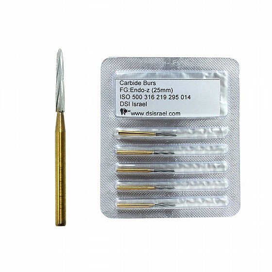 ����� ����� FG:Endo-z �����������, 25 �"� DSI Endodontic Safe End Tip Carbide Cutter Burs
