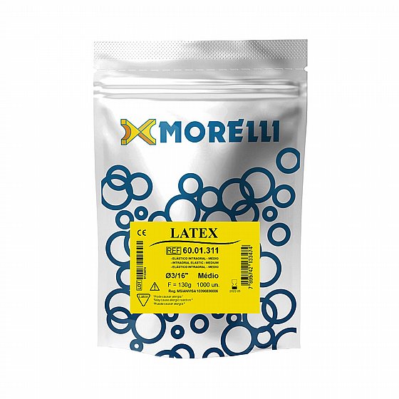 ������ ������������ ��� ������ 1000�� ����� ������ Morelli Intraoral Latex Elastics Medium 4.5o.z