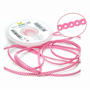 ����� ������ ���� ���� 1.5� Morelli Elastic Power Chain Baby Rose