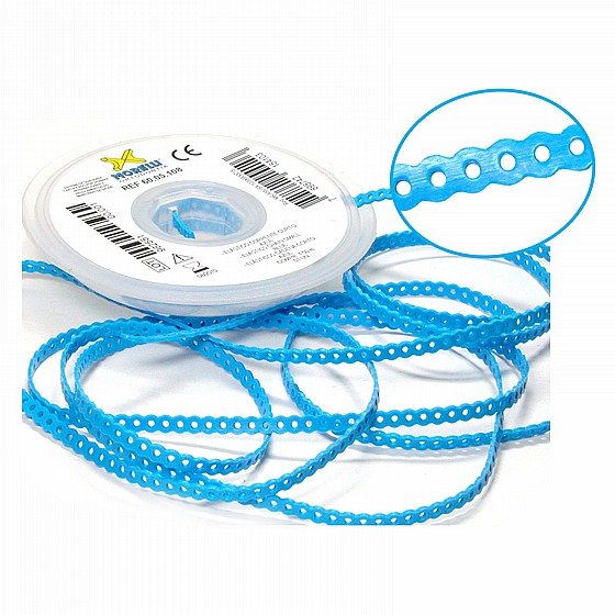 ����� ������ ���� ���� 1.5� Morelli Elastic Power Chain Blue