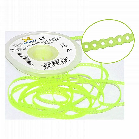 ����� ������ ����� ������ ���� 1.5�  Morelli Elastic Power Chain Crystal Lemon