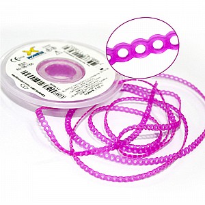 ����� ������ ���� ������ ���� 1.5�  Morelli Elastic Power Chain Crystal Pink