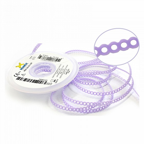 ����� ������ ���� ���� 1.5�  Morelli Elastic Power Chain Lilac