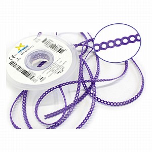 ����� ������ ���� ���� 1.5� Morelli Elastic Power Chain Purple 	