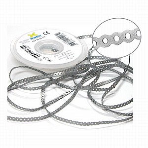 ����� ������ ��� ���� 1.5� Morelli Elastic Power Chain Silver