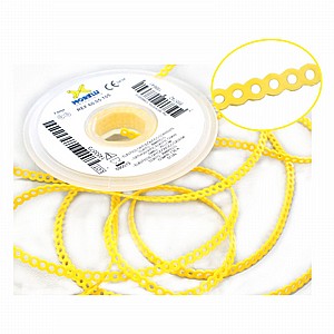 ����� ������ ���� ���� 1.5� Morelli Elastic Power Chain Yellow
