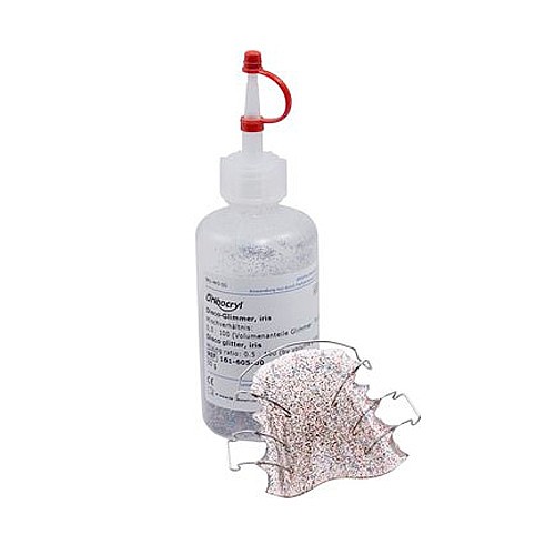 ��������� ����� ����� ����� 50��� Dentaurum Orthocryl Disco Glitter Iris
