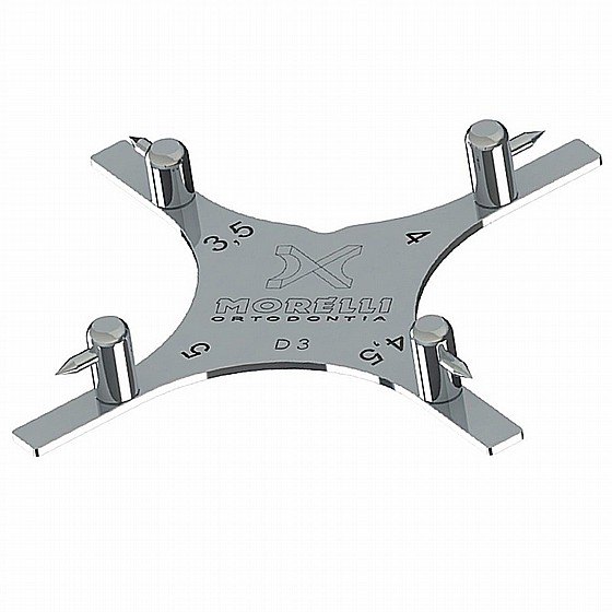 ��� ������ ����� ������ ���� �� ����� Morelli Boone Gauge Orthodontic Bracket Positioner Star