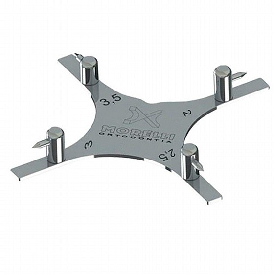 ��� ������ ����� ������ ���� �� ����� Morelli Boone Gauge Orthodontic Bracket Positioner Star