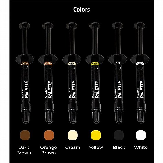 ��� ������ ������ ��������� ������� 16 ������, ����� ��� N2 ������� PacDent Rodin� Palette 2.0 with Glaze N2-Free Kit