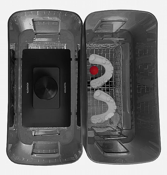 ���� ������ ������ �������� ������� ��� ���� Ackuretta CLEANI Dual-Tank Resin Washing System