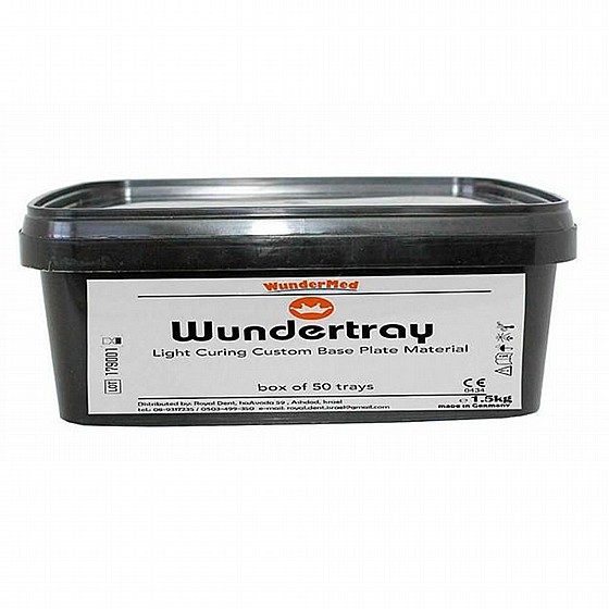 ����� ����� ���� ���� ������ ��� ���� ������ ���� 50 �� Wundertray Light Cure Custom Tray Base Plate
