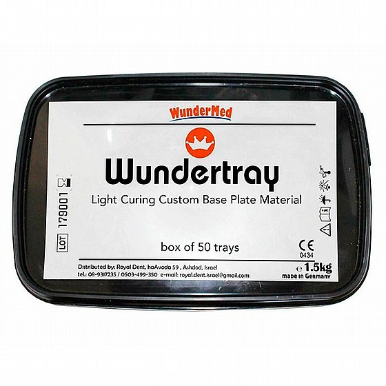 ����� ����� ���� ���� ������ ��� ���� ������ ���� 50 �� Wundertray Light Cure Custom Tray Base Plate