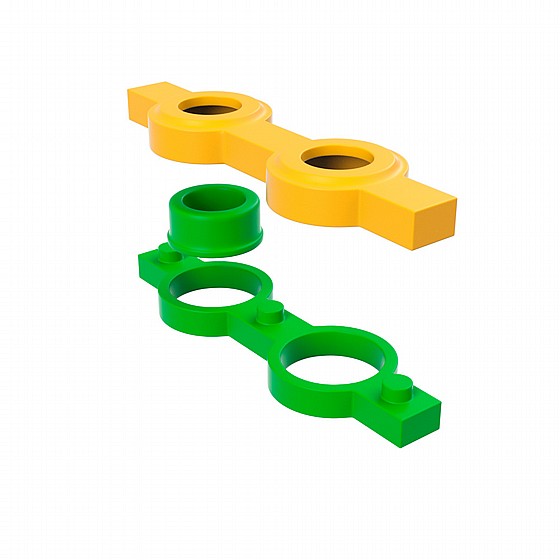  �� �������� ������ ����� ������� Rhein83 OT Box Normal Castable Overdenture Attachment Kit