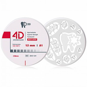 ���� �������� ������ �� ����� �� ���� ������� ������ DSI 4D ZIRCONIA BLANK