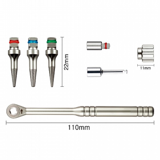���� ������ ����� DSI Implant extraction Removal Kit