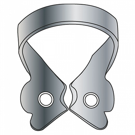 �� ���� ����  ������ ������� ���� 0 Premolar RubberDam Clamp