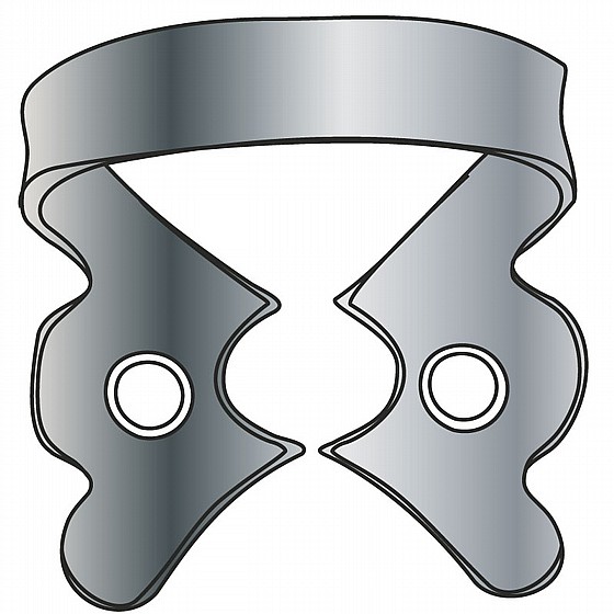 �� ���� ���� ������ ������� ���� 1 Premolar RubberDam Clamp