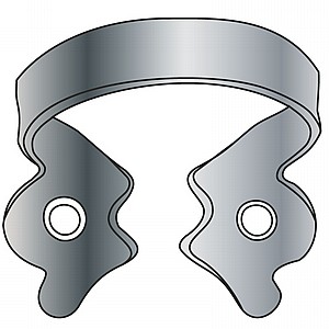 �� ���� ���� ������ ������� ���� 2 Premolar RubberDam Clamp